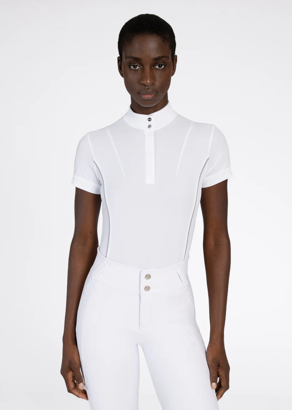 CAMISOLA DE EQUITAÇAO PARA SENHORA AVEEN SHOW SHIRT MAXIMILIAN EQUESTRIAN 