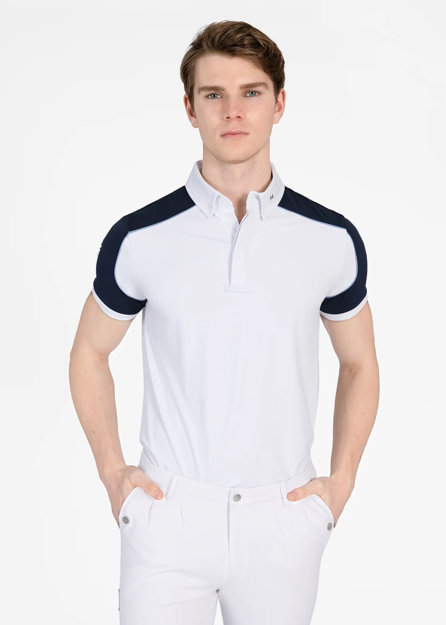 POLO DE COMPETIÇÃO PARA HOMEM PIVOT COMPETITION SHIRT MAXIMILIAN EQUESTRIAN