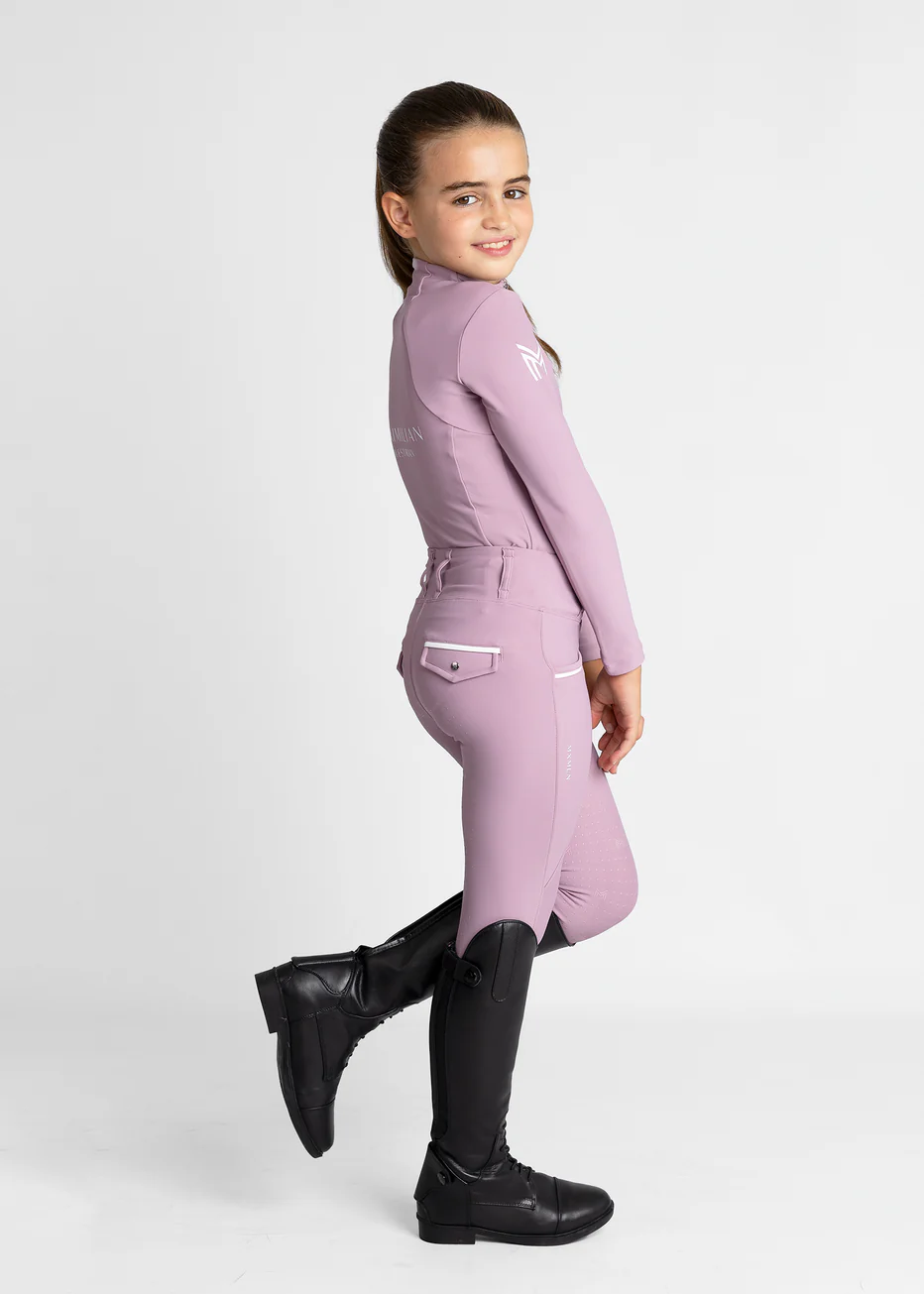 CALÇAS DE EQUITAÇÃO PARA CRIANÇA  PRO RIDING LEGGINGS CRIANÇA MAXIMILIAN EQUESTRIAN