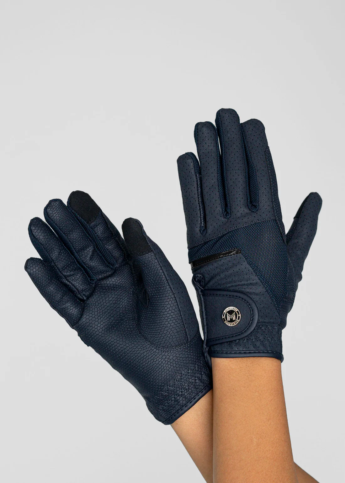 LUVAS MAX RIDING NAVY MAXIMILIAN EQUESTRIAN