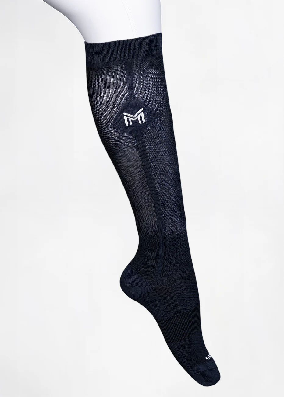 MEIAS DE EQUITAÇAO NAVY MAXIMILIAN ESQUESTRIAN