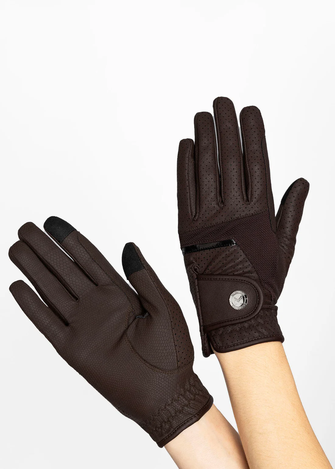 LUVAS MAX RIDING CHOCOLATE MAXIMILIAN EQUESTRIAN
