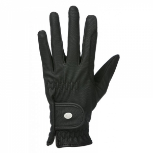 LUVAS DE EQUITAÇÃO GANTS CLASSIC PRETO EQUITHEME