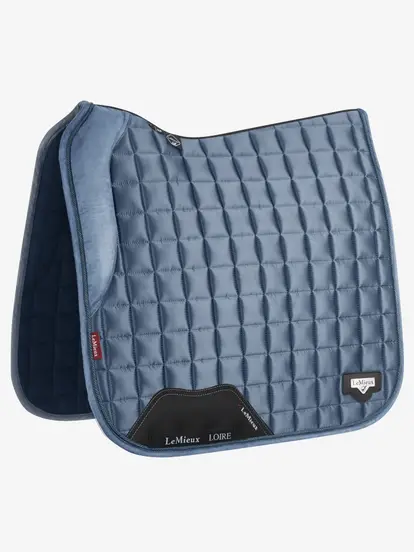 SUADOURO LOIRE MEMORY DRESSAGE SQUARE ICE BLUE LEMIEUX