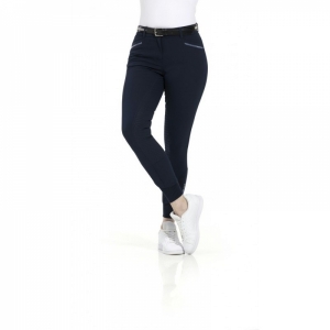 CALÇAS DE EQUITAÇÃO PARA SENHORA EQUITEME GIZEL NAVY